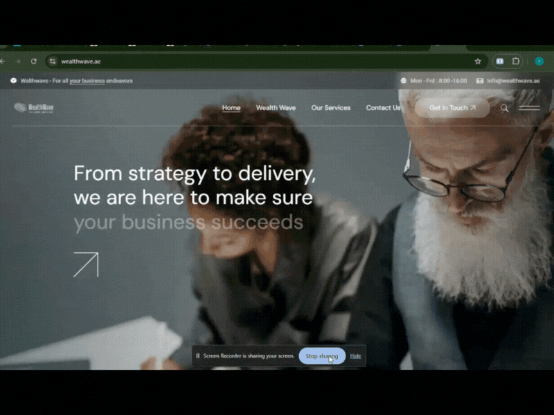 High-Trust Website Design for a Global Investment B ...